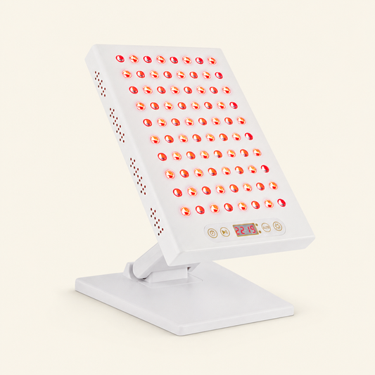 400W Red Light Therapy Panel - 660nm & 850nm Near Infrared LED Device for Anti-Aging, Muscle Recovery, and Pain Relief
