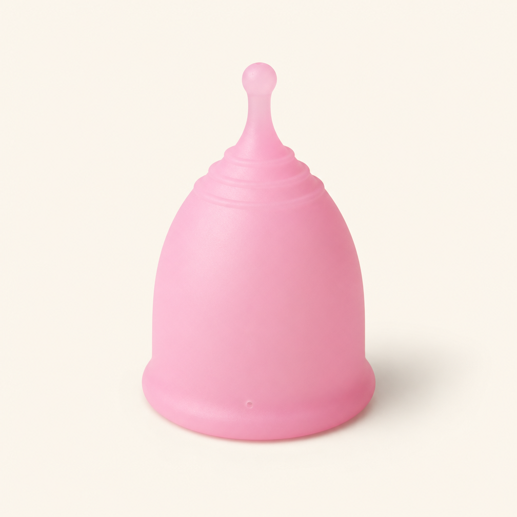 Reusable Menstrual Cup - 100% Medical Grade Silicone Period Cup - 12-Hour Leak-Proof Protection - Eco-Friendly Tampon and Pad Alternative