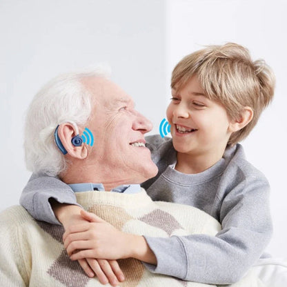Rechargeable behind-the-ear digital hearing aid with noise reduction