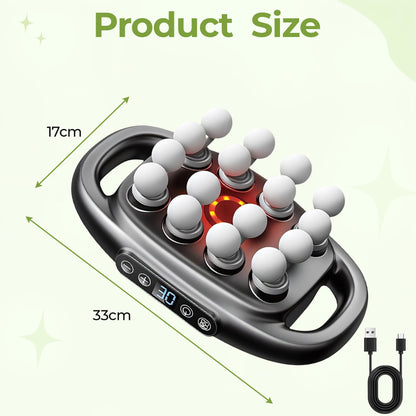Multi-intensity massager for custom comfort and recovery
