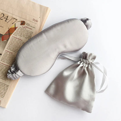 Premium silk eye mask light-blocking sleep mask