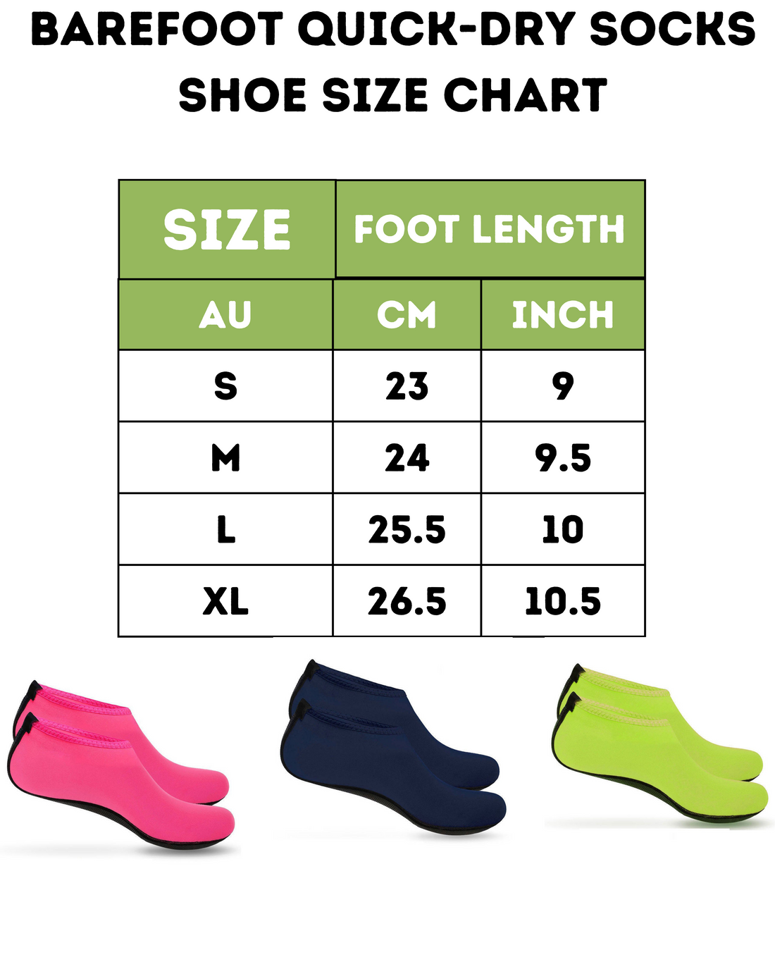 Quick-dry barefoot sock shoes minimalist water footwear
