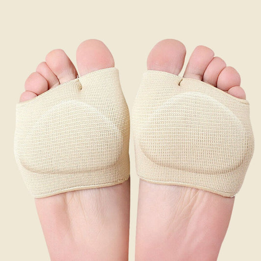 Gel metatarsal pad sleeves for ball of foot pain and Morton's neuroma