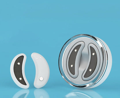 EMS red light heated eye massager mask for dry eyes and fatigue