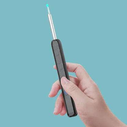 Smart ear wax cleaner with visual camera light and ear pick