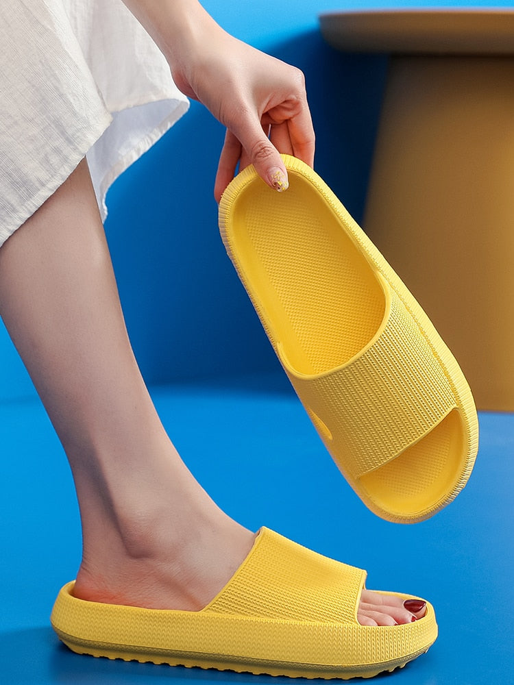 Comfy cushy memory foam slippers indoor outdoor