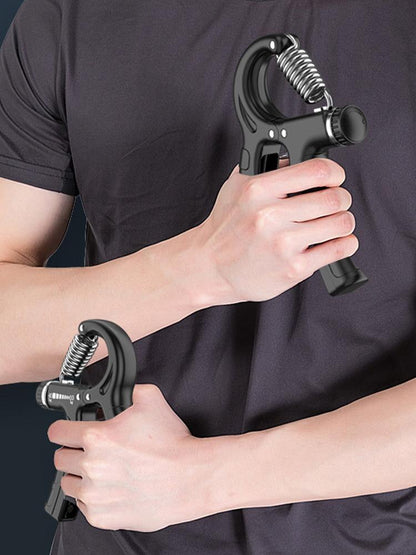Adjustable 10-60kg hand gripper grip strength trainer