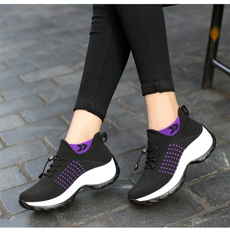 Women's orthopedic comfort cushioned walking sneakers