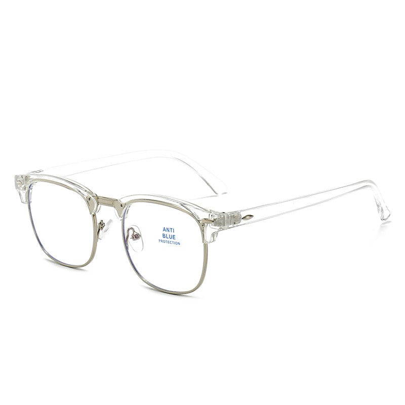 Anti-glare blue light blocking glasses for computer and screen use