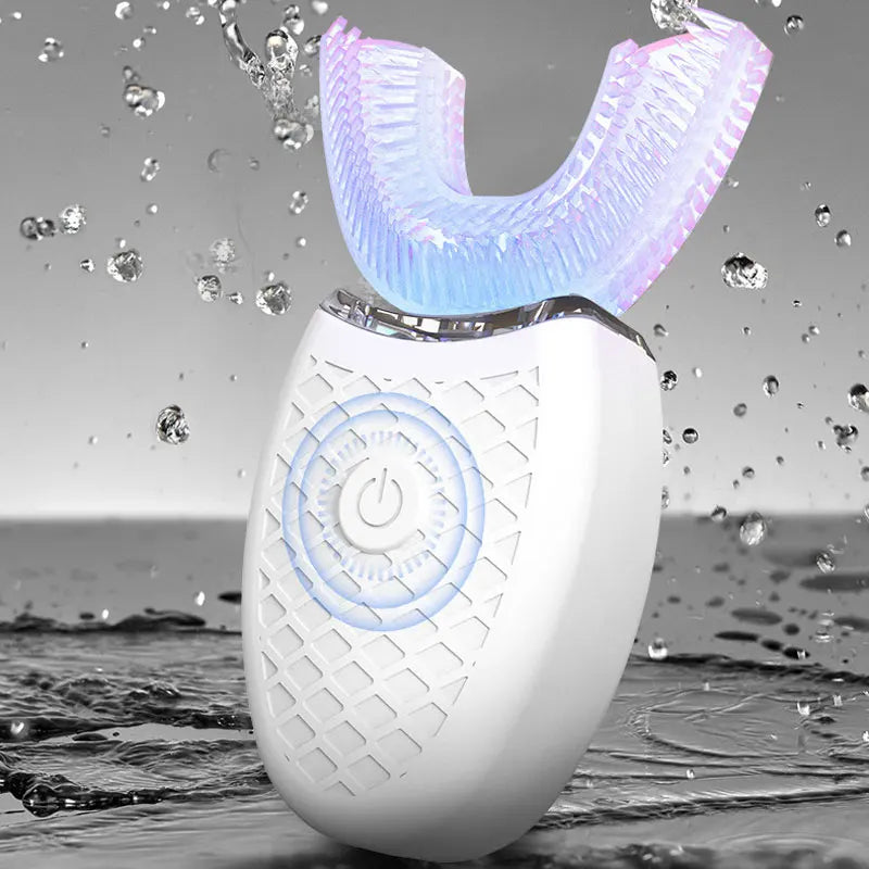 Rechargeable sonic electric toothbrush with wireless charging