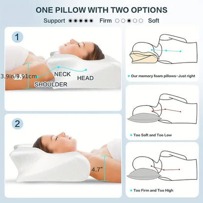 Butterfly memory foam neck pillow with armrests
