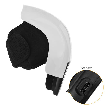 Smart infrared knee massager with 4D airbag compression and red light therapy