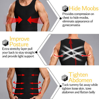 Heat-trapping sauna workout vest for calorie burn