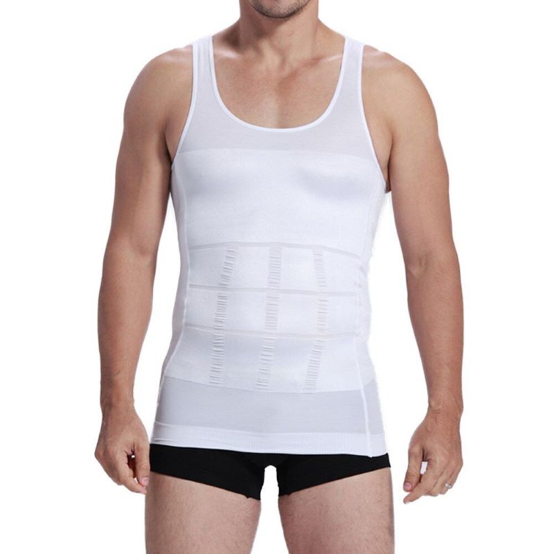 Slimming body shaper compression undershirt for daily wear