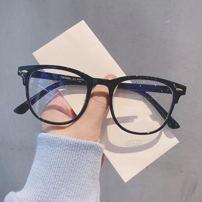 Anti-glare blue light blocking glasses for computer and screen use