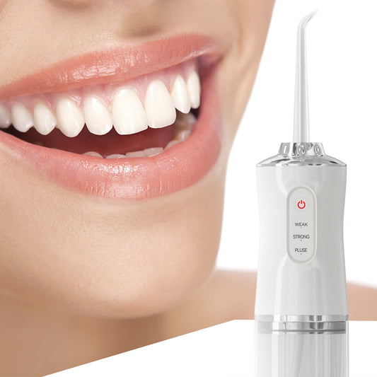 Cordless rechargeable electric dental oral irrigator water flosser