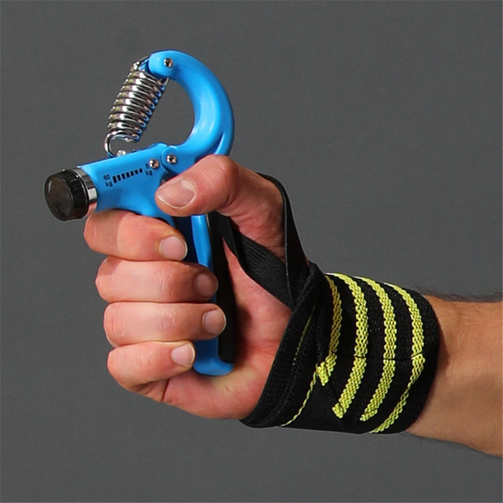 Adjustable 10-60kg hand gripper grip strength trainer