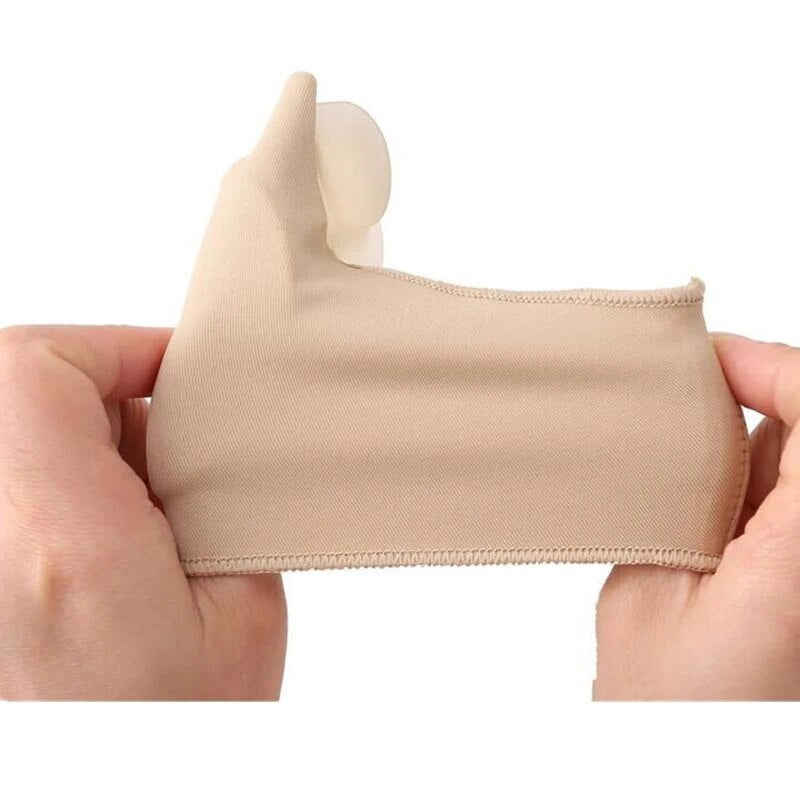 Adjustable bunion corrector toe splint pair for hallux valgus