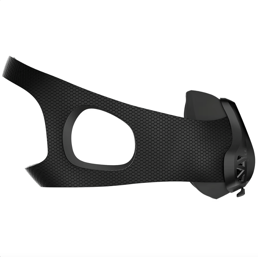 Lung training mask adjustable resistance