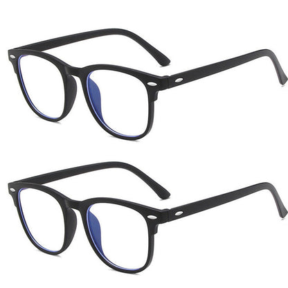 Anti-glare blue light blocking glasses for computer and screen use