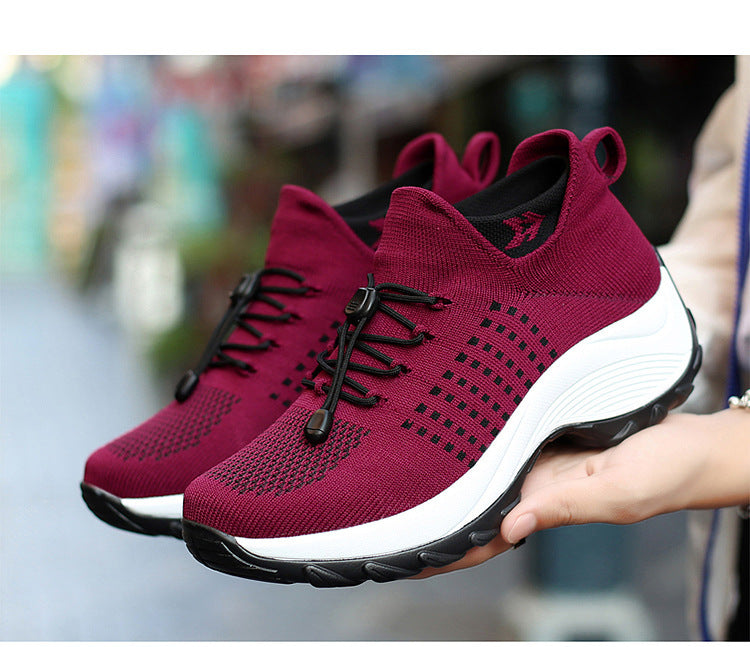 Women's orthopedic comfort cushioned walking sneakers