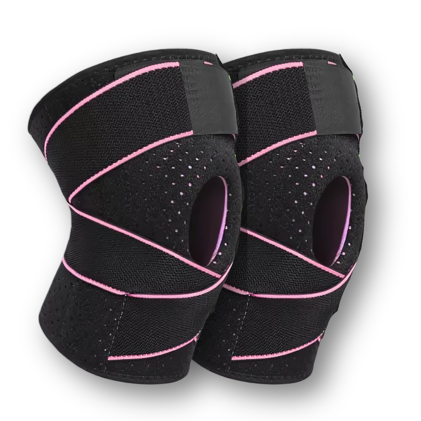 Hinged patella stabilizing knee brace for tracking issues
