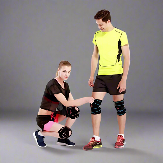 Hinged patella stabilizing knee brace for tracking issues