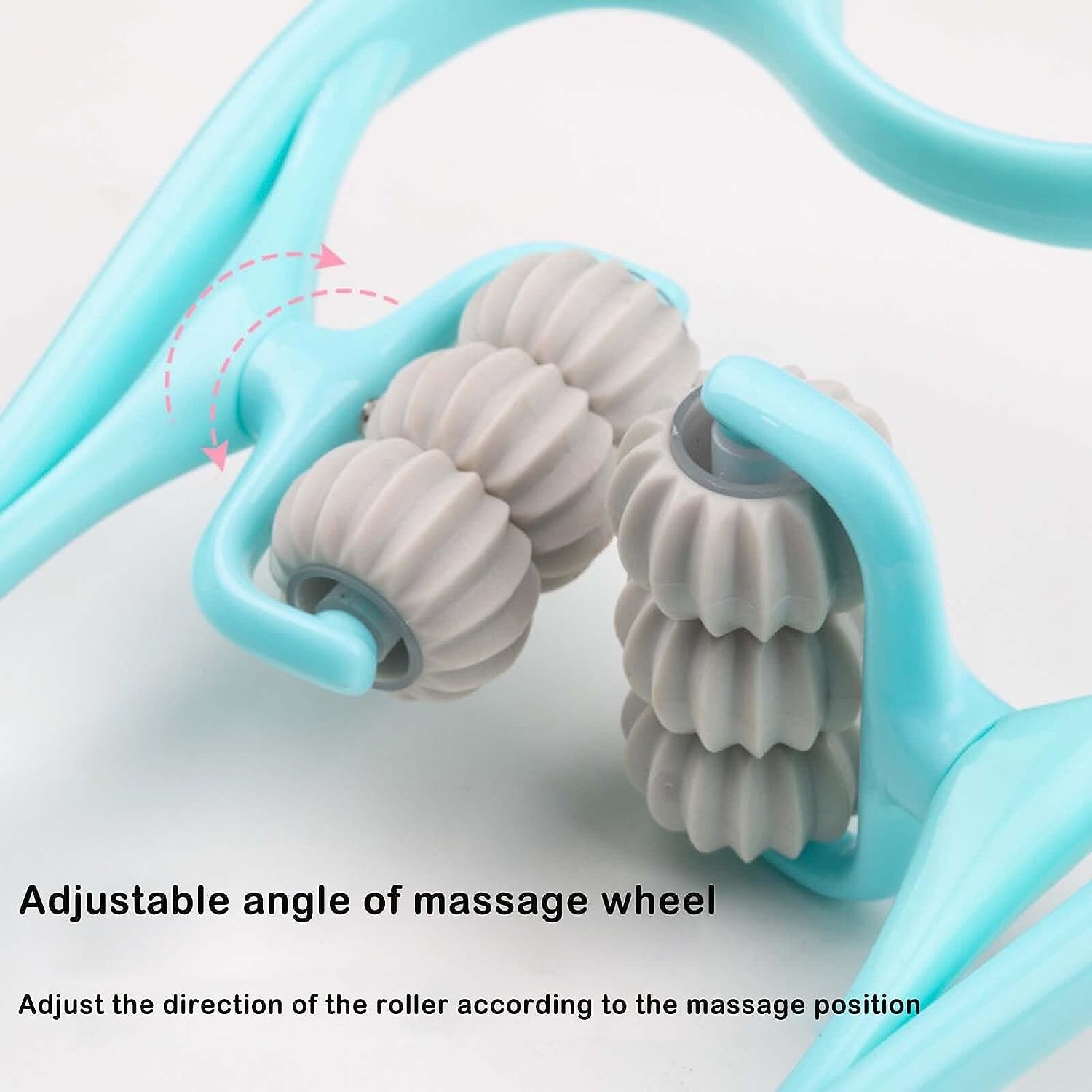 Self neck massager triple trigger pressure tool