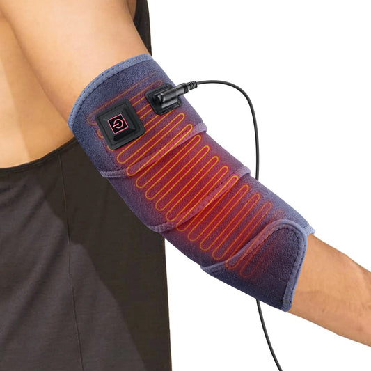 Electric heated wrist and arm wrap for carpal tunnel and tendonitis