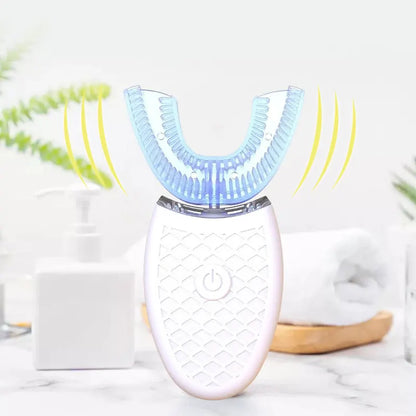 Rechargeable sonic electric toothbrush with wireless charging