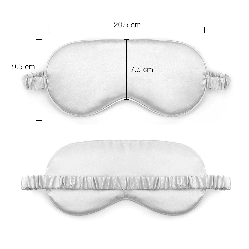 Premium silk eye mask light-blocking sleep mask