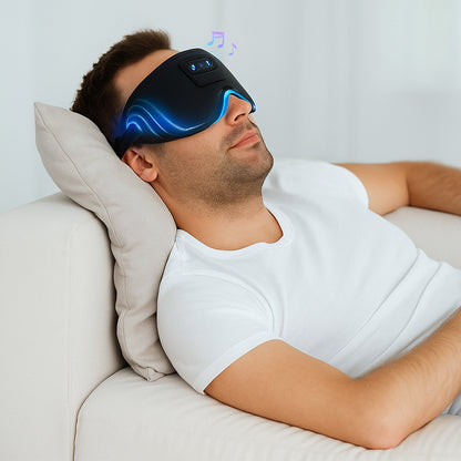 Bluetooth sleep mask wireless audio eye mask side sleeper