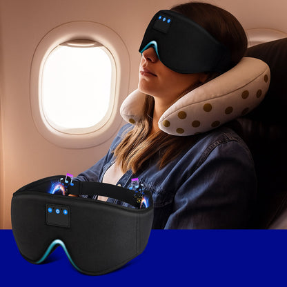 Bluetooth sleep mask wireless audio eye mask side sleeper