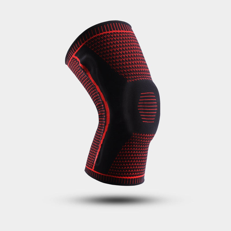 Adjustable knee brace with twin lateral stabilizers and patellar wrap