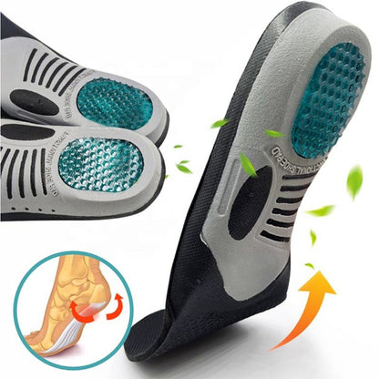 Heavy-duty orthotic gel insoles for plantar fasciitis and standing all day