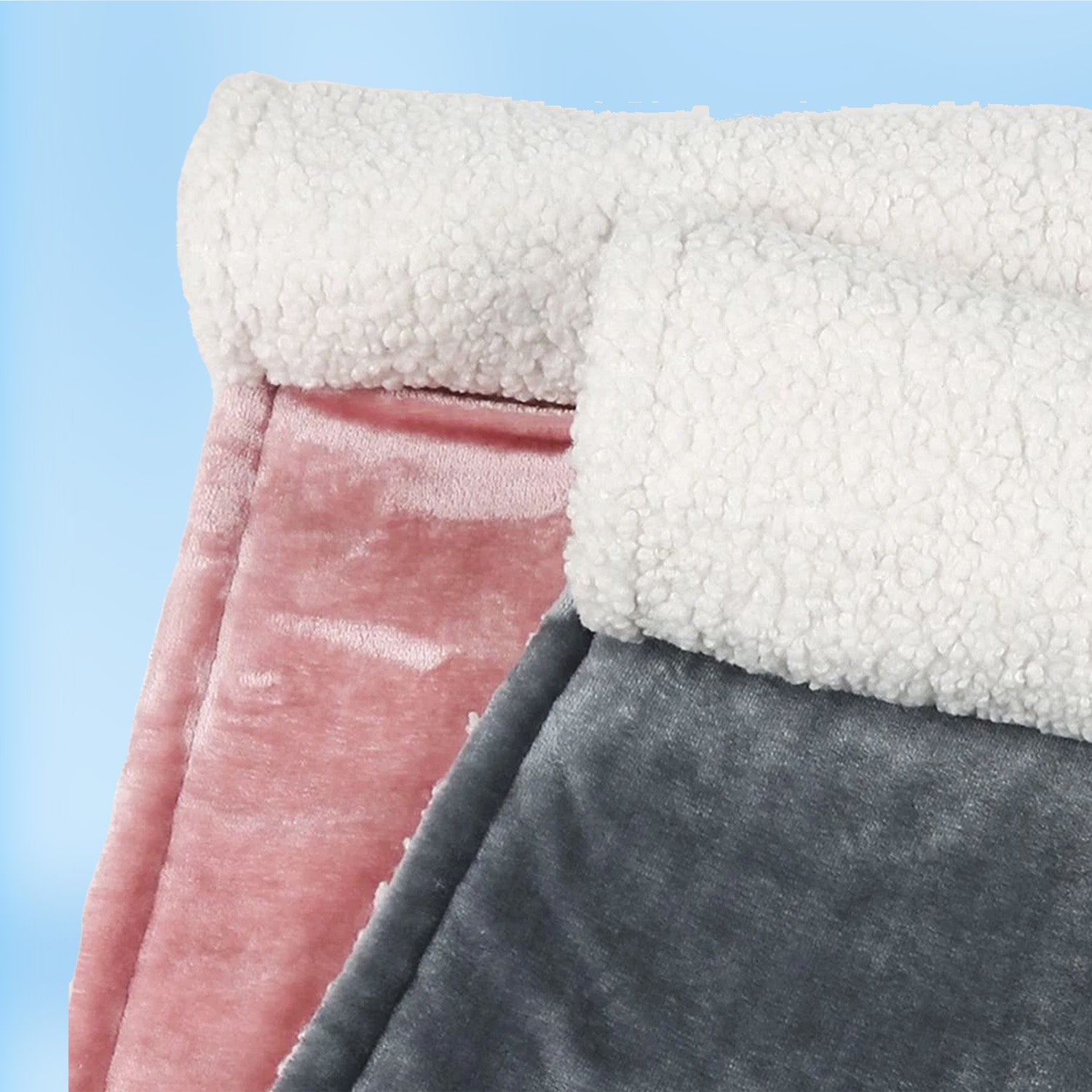 Flannel heated seat cushion for office car and home warmth