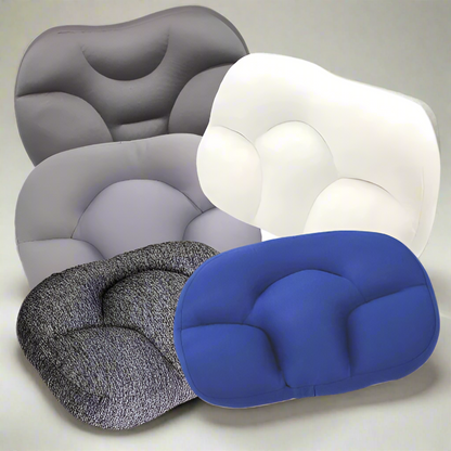 Butterfly contour memory foam cervical pillow for neck pain relief