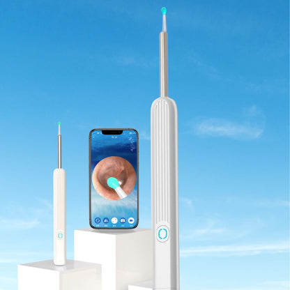 Smart ear wax cleaner with visual camera light and ear pick