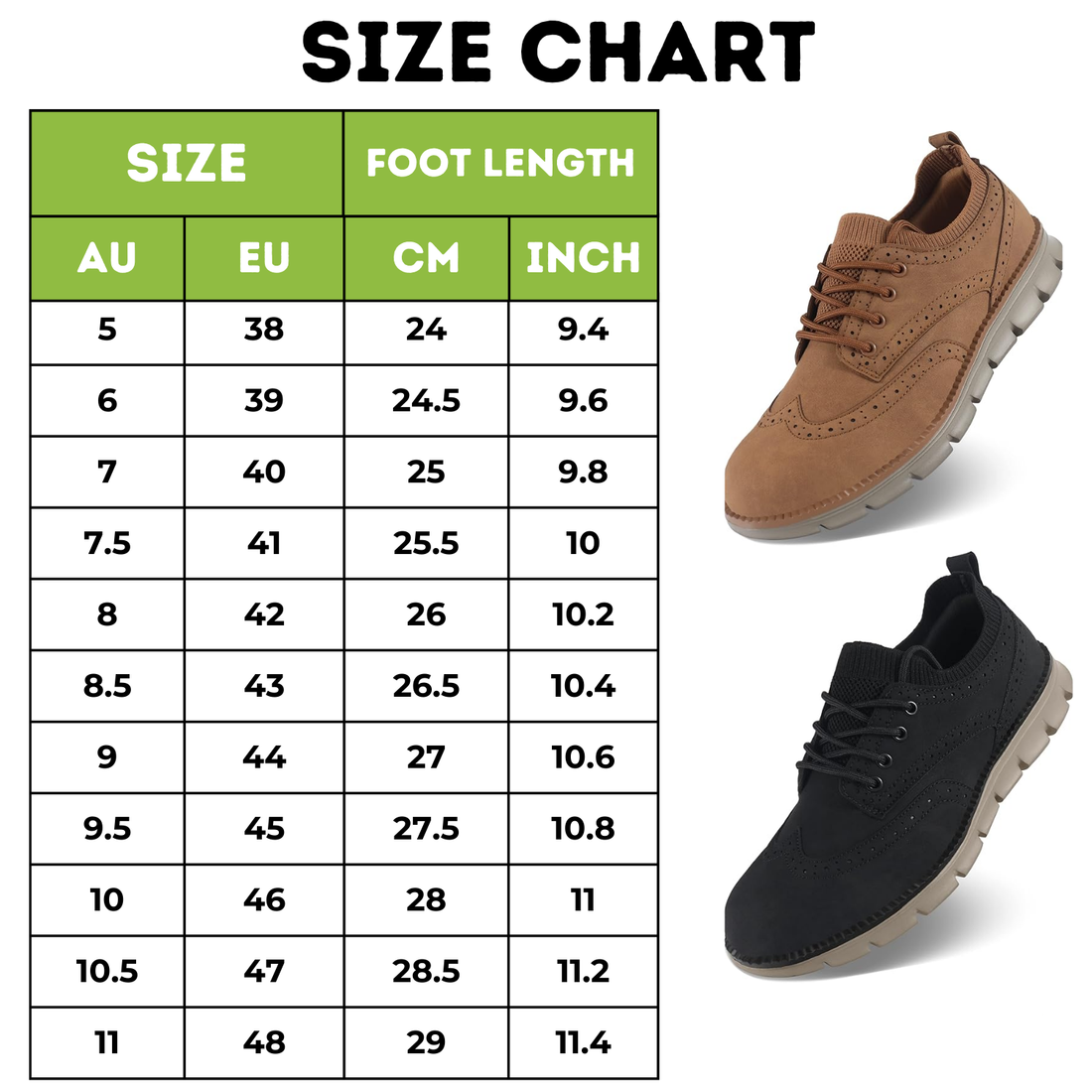 Versatile urban dress shoes modern style