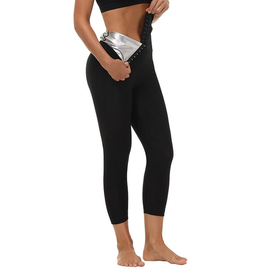 Women's sauna heat-trapping waist shaper sweat belt