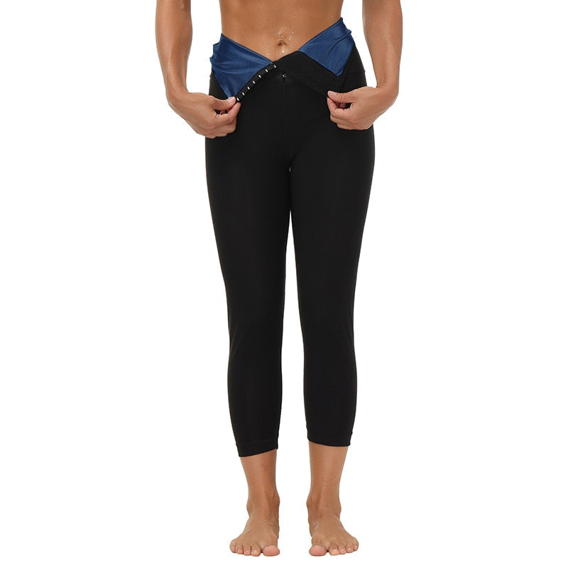 Women's sauna heat-trapping waist shaper sweat belt