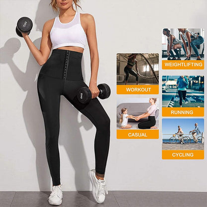 Women's sauna heat-trapping waist shaper sweat belt