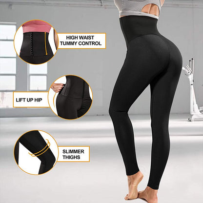 Women's sauna heat-trapping waist shaper sweat belt