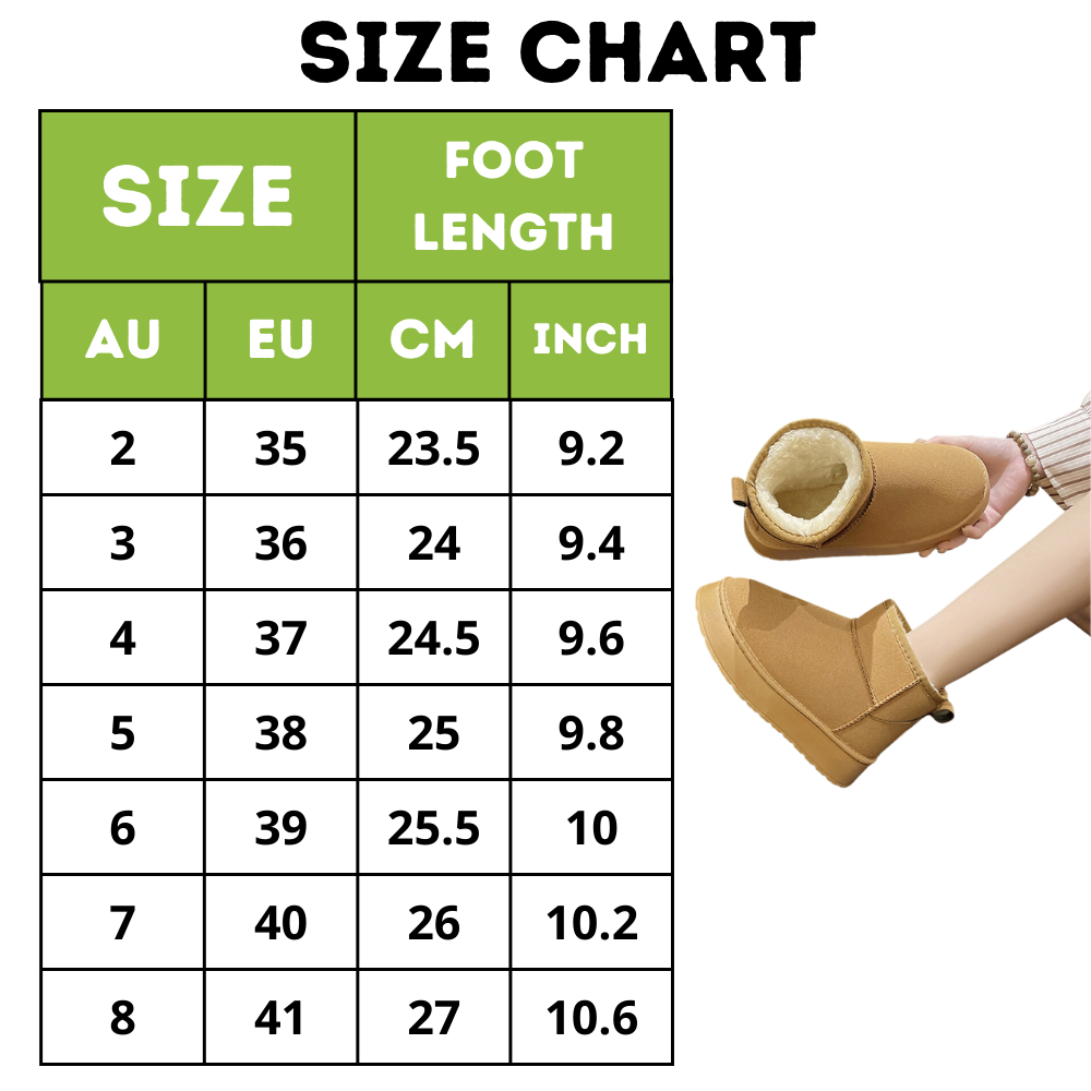 Warm plush ankle boots thick sole for winter adventures