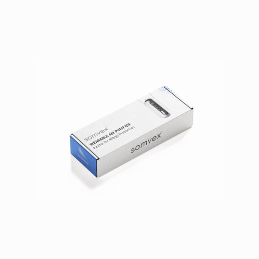 Wearable air purifier ionizer necklace allergy protection