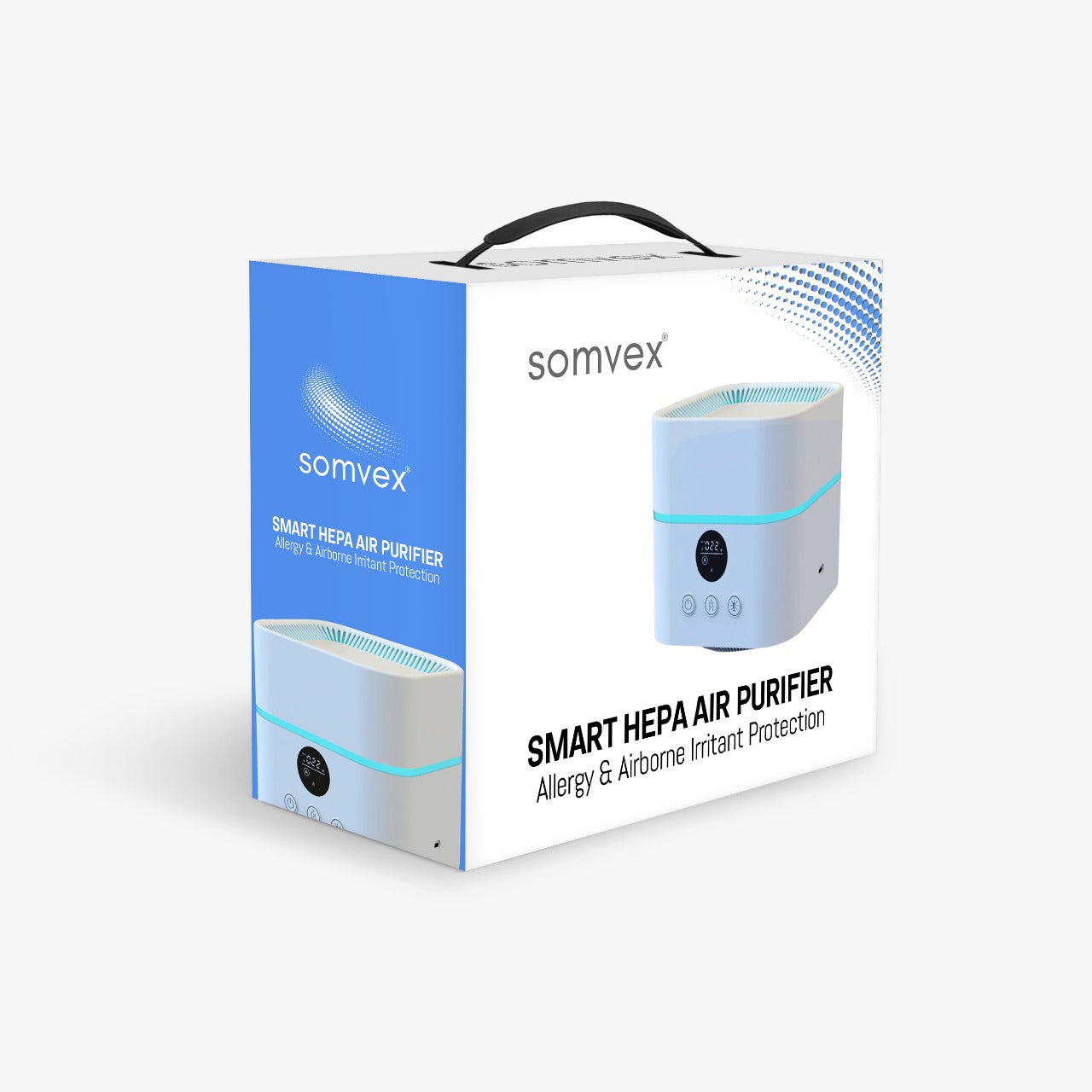 Smart HEPA air purifier allergy and airborne irritant protection