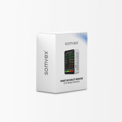 Smart air quality monitor CO and allergen detection
