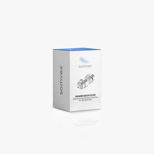 Shower water filter chlorine and hard water protection