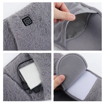 Heated abdominal belt IBS bloating relief