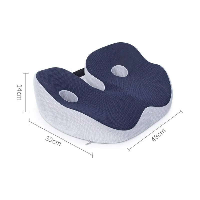 Ergonomic memory foam seat cushion office and car